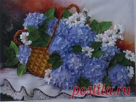 #MK@lenty_i_vyshivka

Раиса Захарова. Душистая гортензия