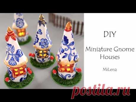 ДОМИК ГНОМИКА 🎅 Miniature Gnome Houses