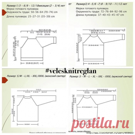Готовые выкройки на стандартные размеры.