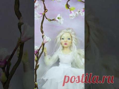 Интерьерная картина "Покровительница магнолий. Полнстью ручня работа. Картина вналичии.