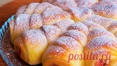 Отрывной пирог «Яблочные дольки»