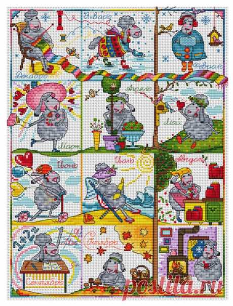 Ягненка. Круглый год с веселыми овечками от Mlodetski на Etsy