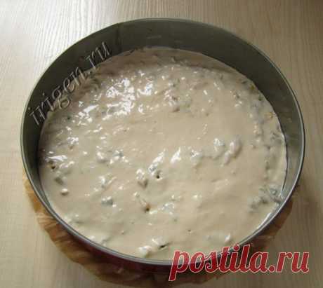 Пирог с капустой на майонезе