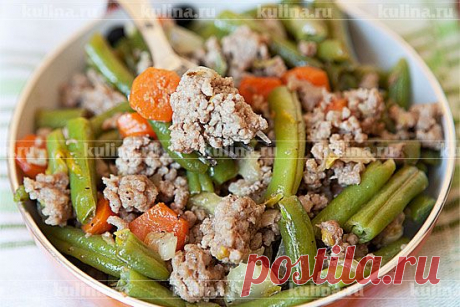 Овощное рагу с мясным фаршем – рецепт приготовления с фото от Kulina.Ru