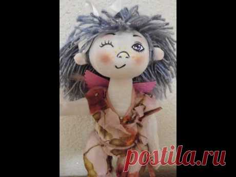 Ангелок из ткани. Без машинки! Часть 2. Angel doll.