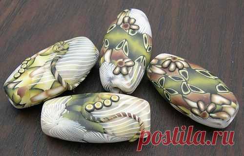 Polymer Clay Dimensional Beads | Flickr - Photo Sharing! | fimo clay beads how to make different shapes