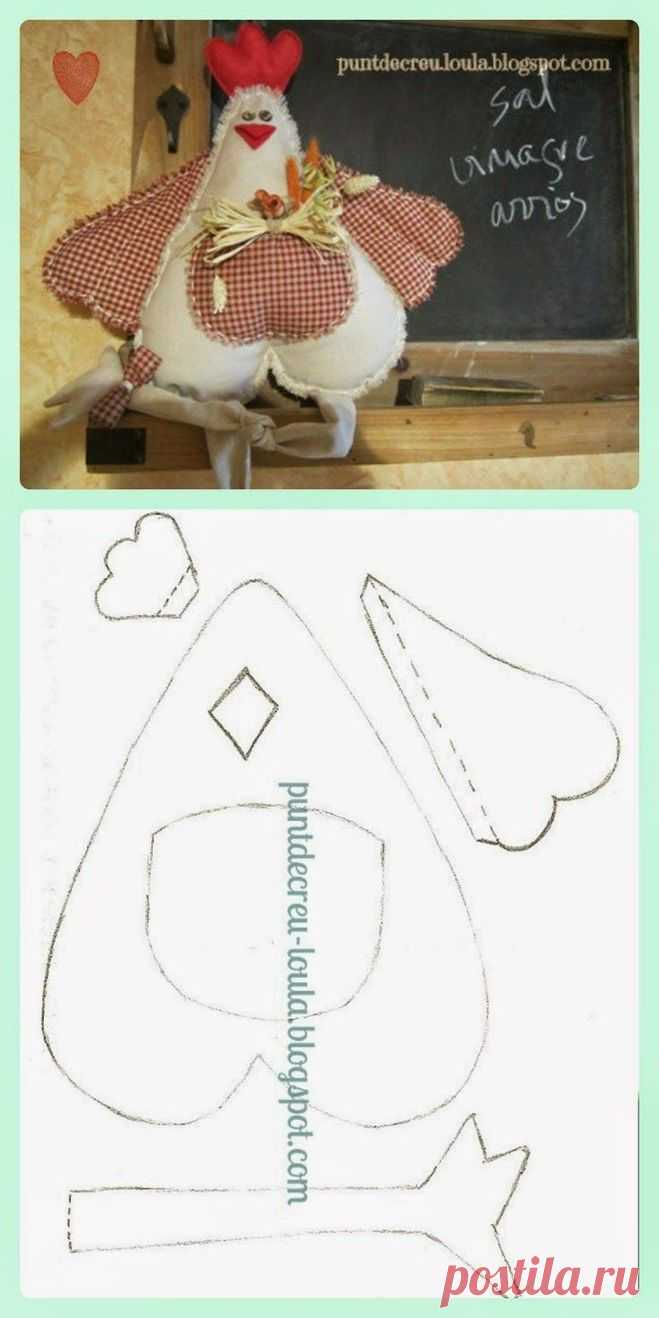 Как сшить курочку из ткани своими руками?