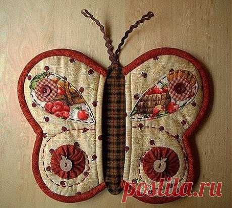 (+1) тема - Прихватка - бабочка | Хвастуны и хвастушки