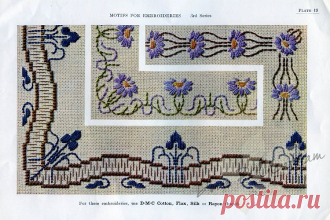 Gallery.ru / Фото #21 - Vintage DMC - Motifs for Embroideries No 3 - Dora2012