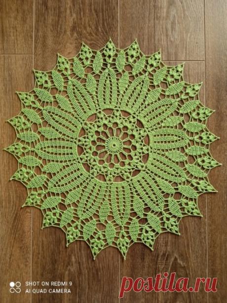 Ажурные салфеточки крючком