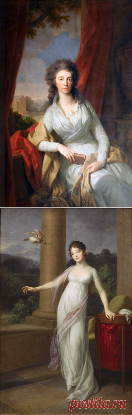 Тишбейн, Иоганн Фридрих Аугуст (1750 — 1812) | Женский портрет