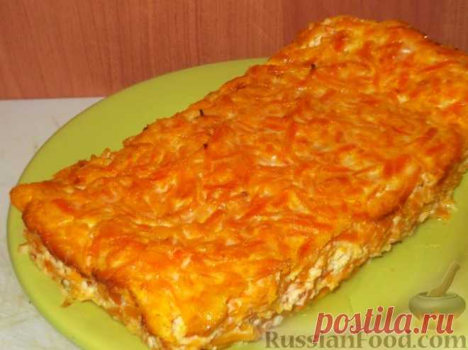 Рецепт: Морковная запеканка «Солнечная» на RussianFood.com
