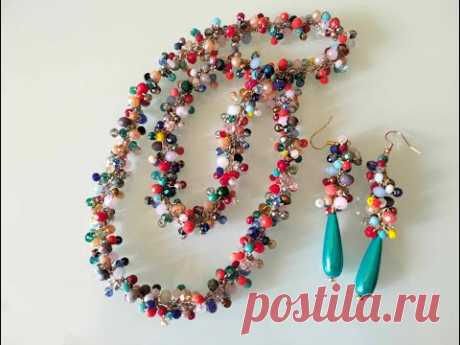 Collana MELODIA a uncinetto