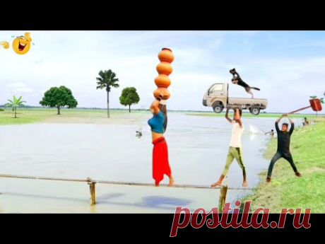 Must Watch New Special Comedy Video 2024 😎Totally Amazing Comedy Episode 10 by BlNDAS FAMILY