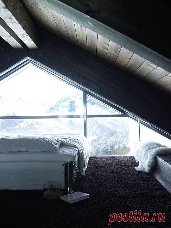 Дача в Альпах: минималистичное шале