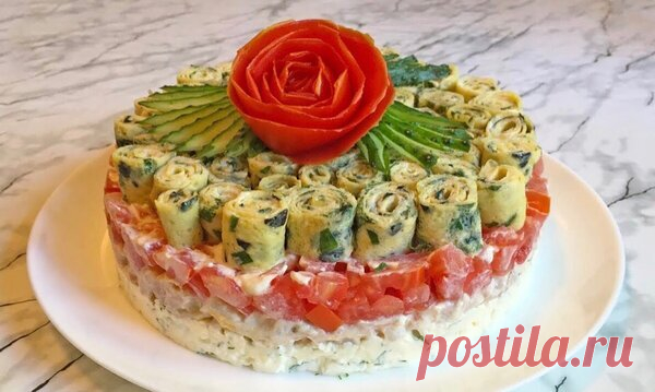 Изумительный, вкусный салат 