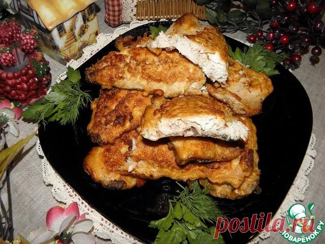 Скумбрия жареная "Золотая рыбка"