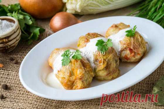 Голубцы из пекинской капусты