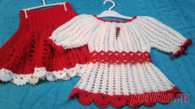 Детские вещи спицами и крючком (мои работы 2014-2017 год)