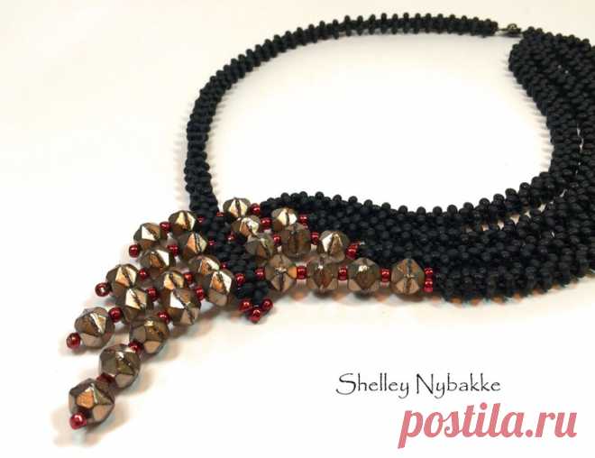 Farfalle Falls Necklace Pdf Instructions ONLY - Etsy Israel
