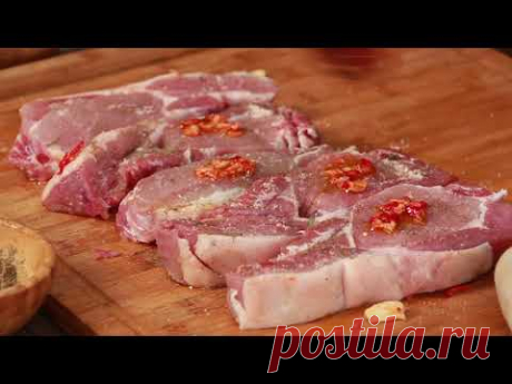 СВИНАЯ ШЕЙКА - РЕЦЕПТ ШАШЛЫКА