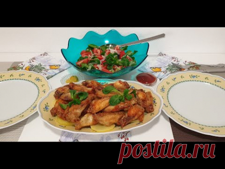 Очень вкусный и быстрый обед!Салат!