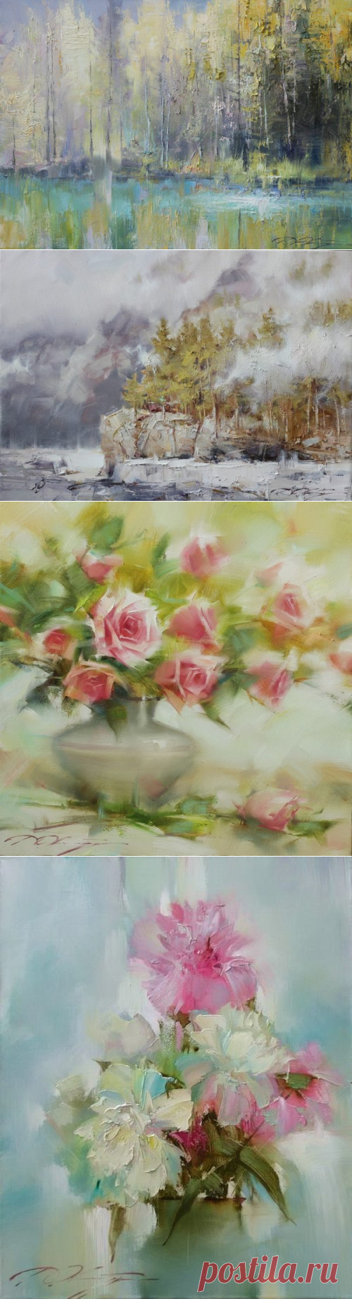 Художник Денис Октябрь. Картины