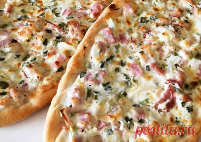 (6) Фламмкухен - пошаговый рецепт с фото. Автор рецепта Ольга Олейник . - Cookpad