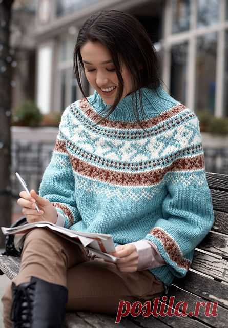 Ravelry: Park Place Пуловеры узор на Бернат Design Studio