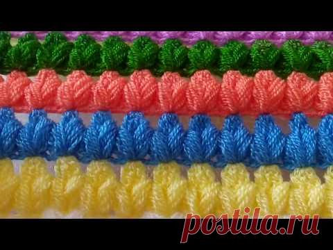 LALE BAHÇESİ LİF MODELİ|HOW TO KNİT: GARDEN TULİP KNİT MODEL!!!!! - YouTube