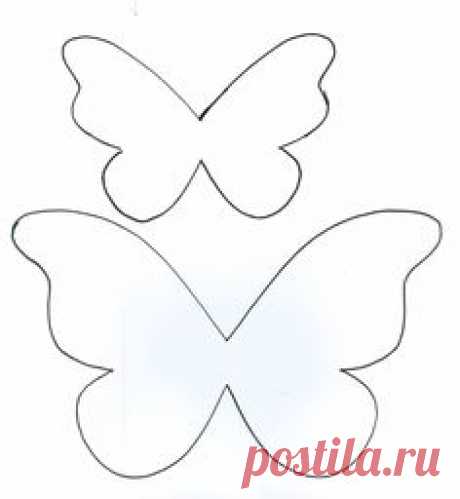 Molde de Mariposas