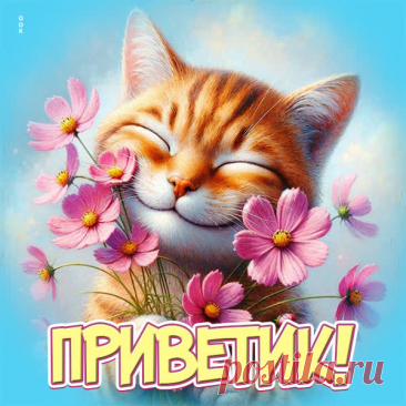 Я шлю тебе привет, и конечно же, жду твой ответ! привет открытки красивые
