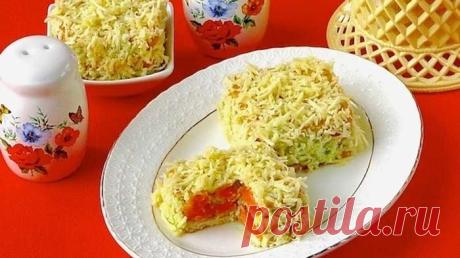 Соленые пирожные "Праздничные"
