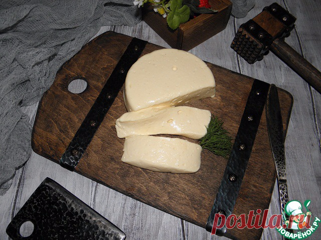 Рассыпчатый, нежный творог на водяной бане и вкуснейший сыр из него