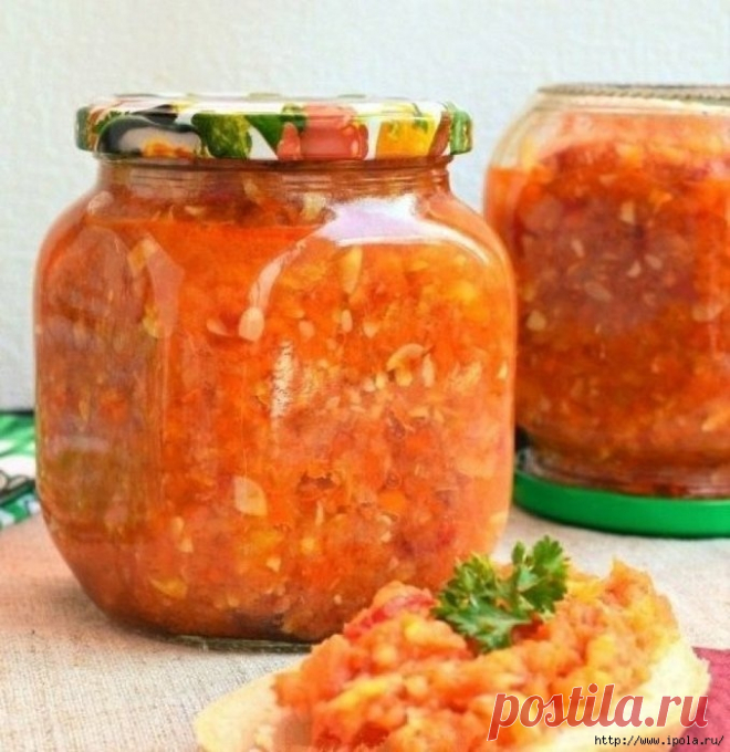 🍴Кабачковая аджика на зиму 🍴🌸🌸🌸💕