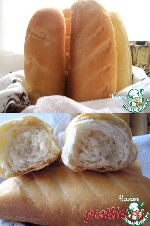 Сливочный мини-хлеб - кулинарный рецепт