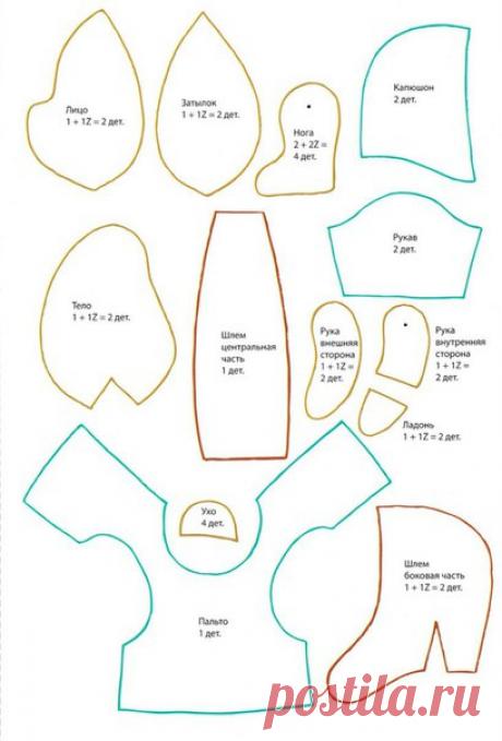 Натусина шкатулка.
Мишка выкройка. Ольга Солодова.