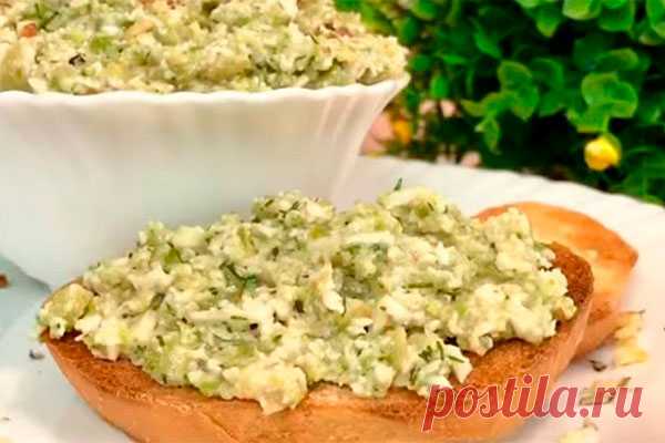 Бутербродная намазка из кабачков – эта вкуснятина покорит всех