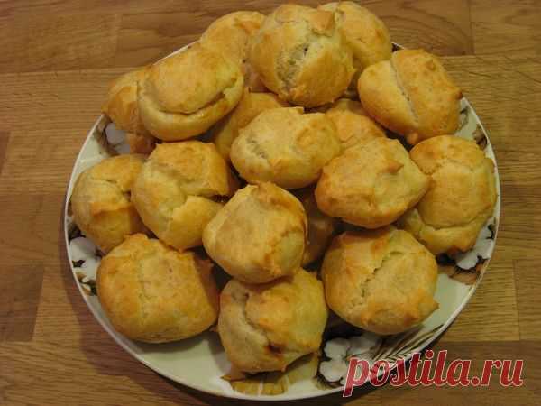 Эклеры со сгущенкой