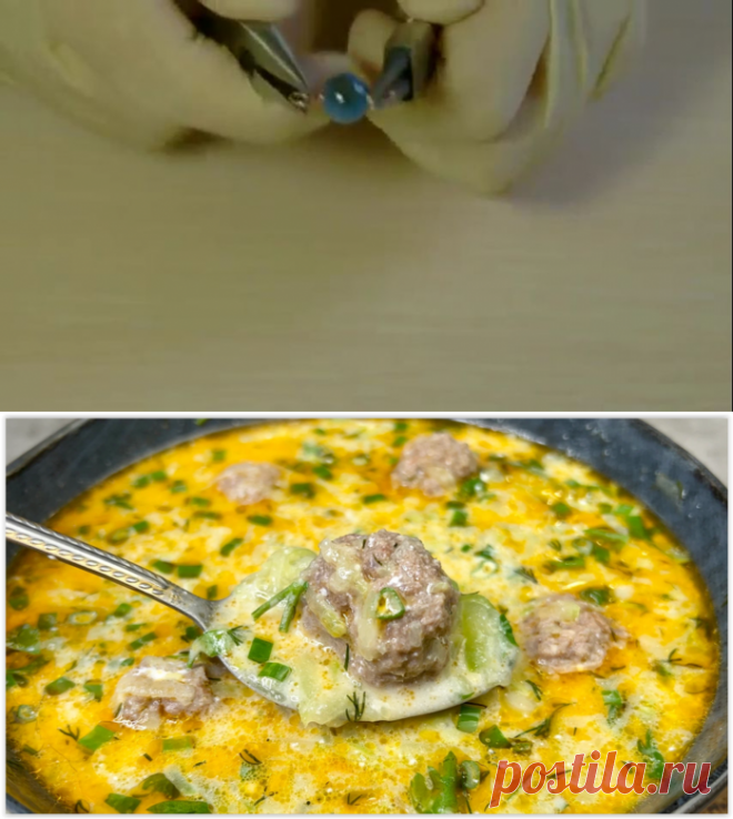 Вкусный "Кабачковый" суп с мясом за 30 минут - идеальный рецепт легкого первого блюда на лето!