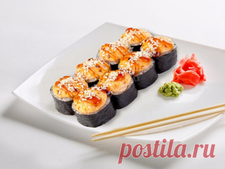 Запеченные роллы с копченой курицей рецепт с фото - 1000.menu