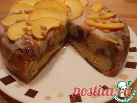 Персиковый пирог – кулинарный рецепт