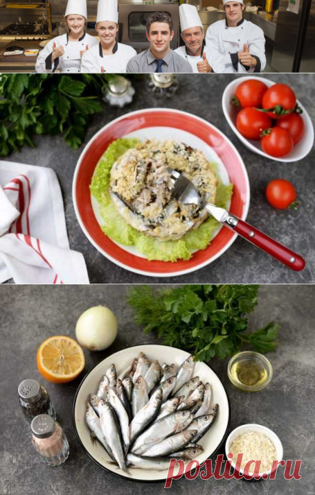 Тюлька в духовке | Вкусные кулинарные рецепты