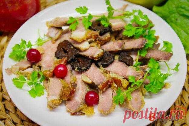 Ошеек в рукаве с яблоком и черносливом - рецепты с фото на vpuzo.com