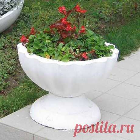 Поделки из цемента бетона для дачи сада своими руками.