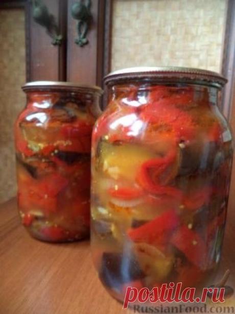 Рецепт: Ассорти с баклажанами на RussianFood.com