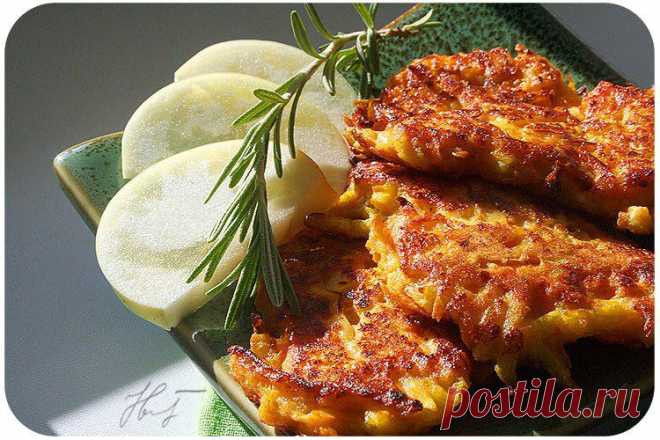 Юляшкина кухня - Тыквено-яблочные сырники