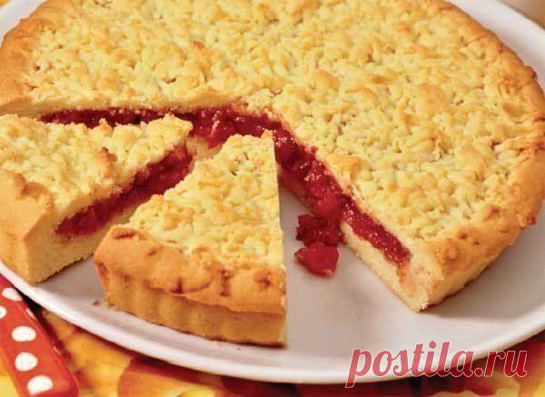 Песочный пирог с вареньем | Домашняя аптечка