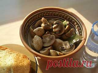 Маринованные шампиньоны (за один день)
