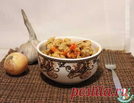 Куриный плов с болгарским перцем – кулинарный рецепт
